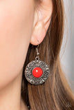 Garden Glade - Red - Paparazzi Accessories