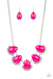 Ethereal Exaggerations - Pink - Paparazzi Accessories