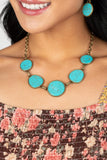 Santa Fe Flats - Brass - Paparazzi Accessories