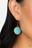Santa Fe Flats - Brass - Paparazzi Accessories