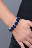 Whimsical Glow - Blue - Paparazzi Accessories