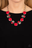 Dreaming in MULTICOLOR - Red - Paparazzi Accessories