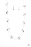 Interstellar Illusions - Silver - Paparazzi Accessories