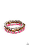 ESCAPADE Route - Pink - Paparazzi Accessories