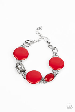Dreamscape Dazzle - Red - Paparazzi Accessories