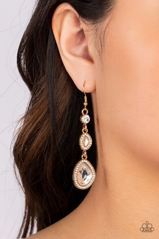 Dripping Self-Confidence - Gold - Paparazzi Accessories