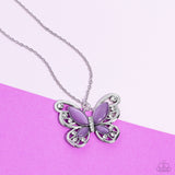 Wings Of Whimsy - Purple - Paparazzi Accessories