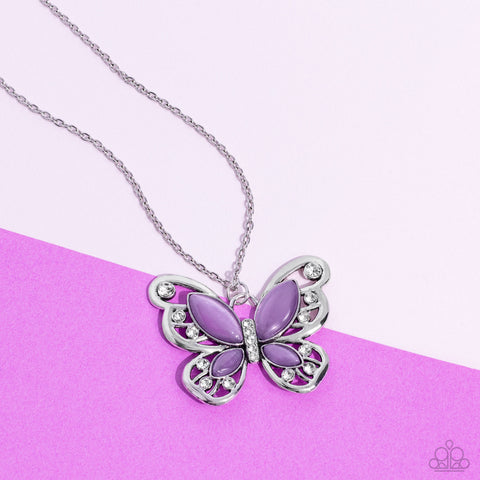Wings Of Whimsy - Purple - Paparazzi Accessories