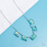 Opalescent Oblivion - Blue - Paparazzi Accessories