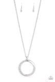 Encrusted Elegance - White - Paparazzi Accessories