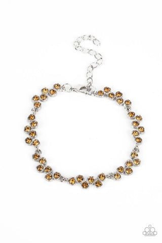 Flatter Yourself - Brown - Paparazzi Accessories