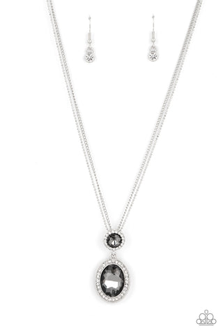 Castle Diamonds - Silver - Paparazzi Accessories
