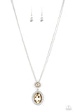 Castle Diamonds - Brown - Paparazzi Accessories