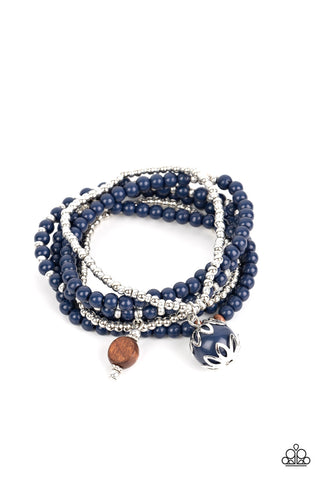 Epic Escapade - Blue - Paparazzi Accessories
