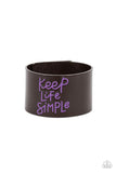Simply Stunning - Purple - Paparazzi Accessories