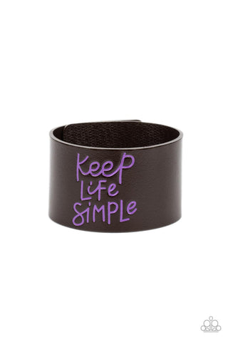 Simply Stunning - Purple - Paparazzi Accessories