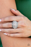 Running OFF SPARKLE - White - Paparazzi Accessories