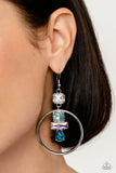 Geometric Glam - Blue - Paparazzi Accessories