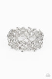 Feathered Finesse -White - Paparazzi Accessories