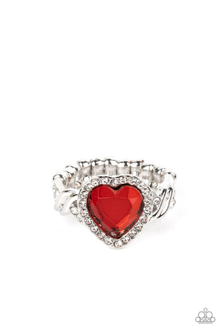 Committed to Cupid - Red - Paparazzi Accessories