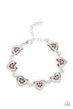 Catching Feelings - Red - Paparazzi Accessories