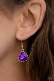 Glittering Geometrics - Purple - Paparazzi Accessories