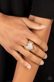 Romantic Escape - Gold - Paparazzi Accessories