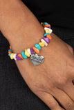 Stony-Hearted - Multi - Paparazzi Accessories