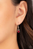 Dainty Darling - Red - Paparazzi Accessories