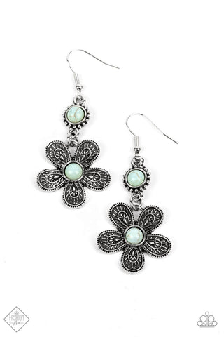 Free-Spirited Flourish - Blue - Paparazzi Accessories