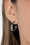 Floral Fad - Silver - Paparazzi Accessories
