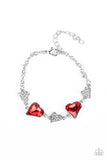 Cluelessly Crushing - Red - Paparazzi Accessories