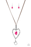 Santa Fe Sweetheart - Pink - Paparazzi Accessories