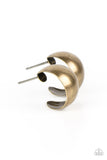 Burnished Beauty - Brass - Paparazzi Accessories