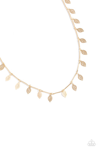 LEAF a Light On - Gold - Paparazzi Accessories