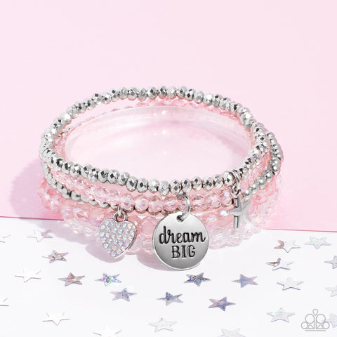 Teenage DREAMER - Pink - Paparazzi Accessories