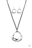 Tectonic Treasure - Silver - Paparazzi Accessories