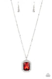 Galloping Gala - Red - Paparazzi Accessories