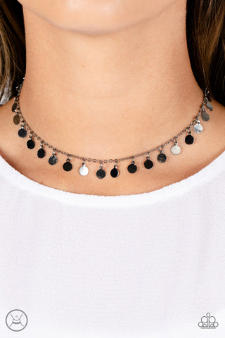 Champagne Catwalk - Black - Paparazzi Accessories