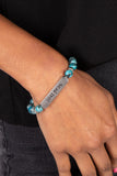 Just Pray - Blue - Paparazzi Accessories