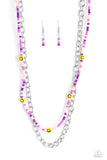 Happy Looks Good on You - Purple - Paparazzi Accessories