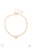 Flirty Fiancé - Gold - Paparazzi Accessories