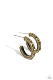 Gallant Glitz - Brass - Paparazzi Accessories