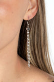 Cascading Chains - Silver - Paparazzi Accessories