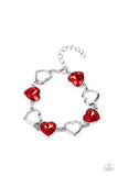 Sentimental Sweethearts - Red - Paparazzi Accessories