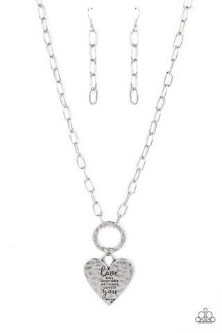 Brotherly Love - Silver - Paparazzi Accessories