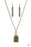 Persevering Philippians - Brass - Paparazzi Accessories