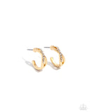 Horoscopic Helixes - Gold - Paparazzi Accessories