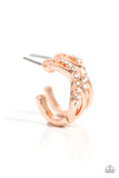 Horoscopic Helixes - Copper - Paparazzi Accessories