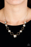 Elegantly Elite - Gold - Paparazzi Accessories